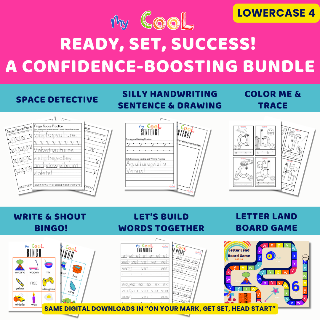 Ready, Set, Success! A Confidence-Boosting Bundle-Lowercase 4