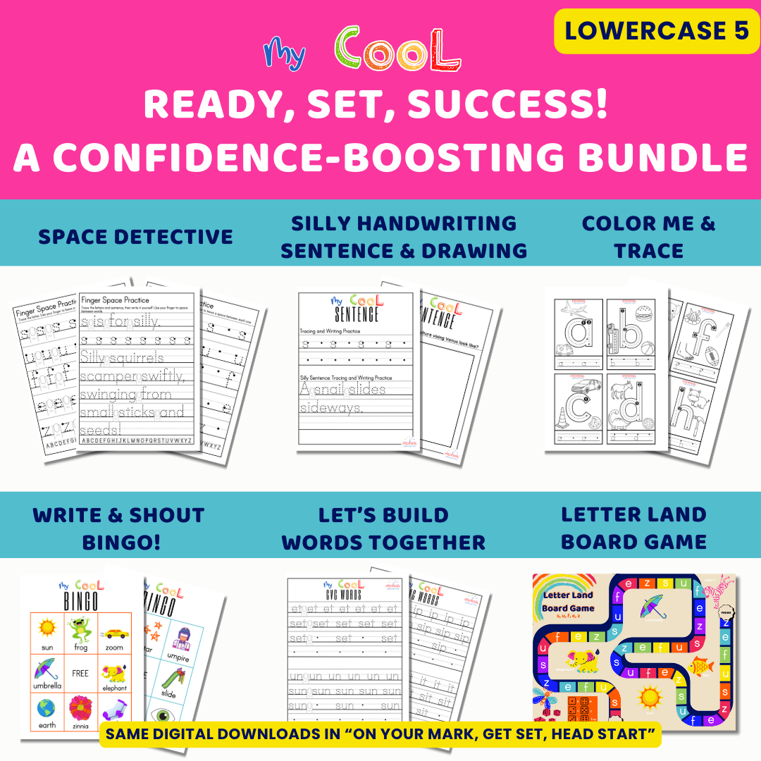Ready, Set, Success! A Confidence-Boosting Bundle-Lowercase 5