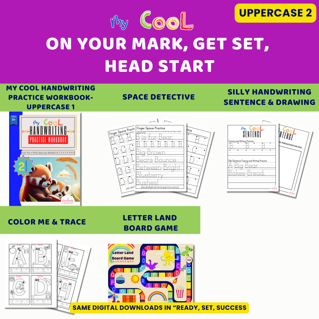 On Your Mark, Get Set, Head Start-Uppercase 2