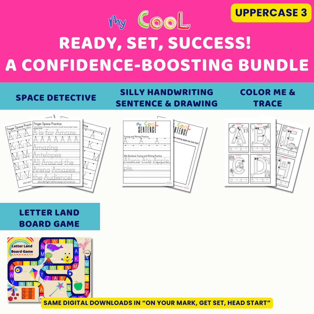 Ready, Set, Success! A Confidence-Boosting Bundle-Uppercase 3