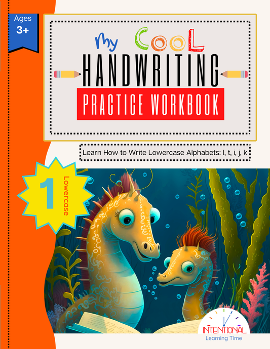 My Cool Handwriting Practice Workbook - Lowercase 1