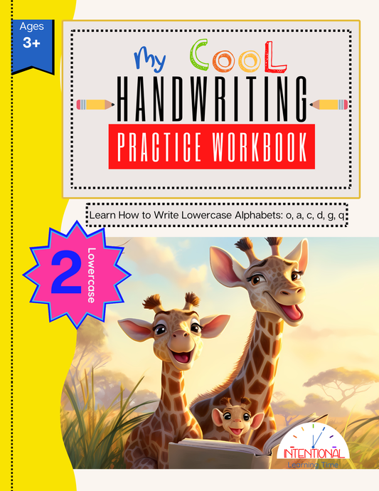 My Cool Handwriting Practice Workbook- Lowercase 2