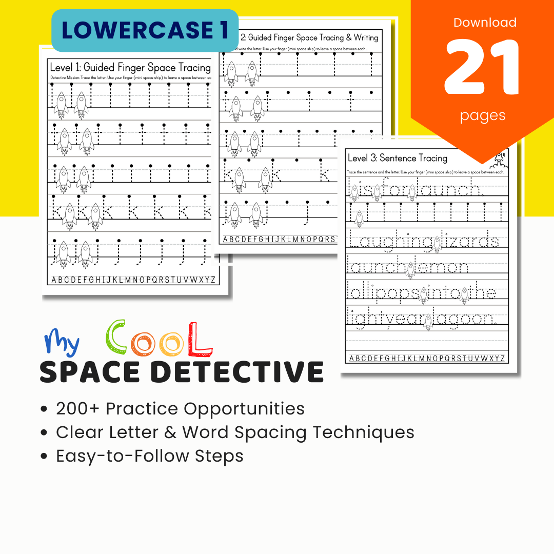 My Cool Space Detectives-Lowercase 1