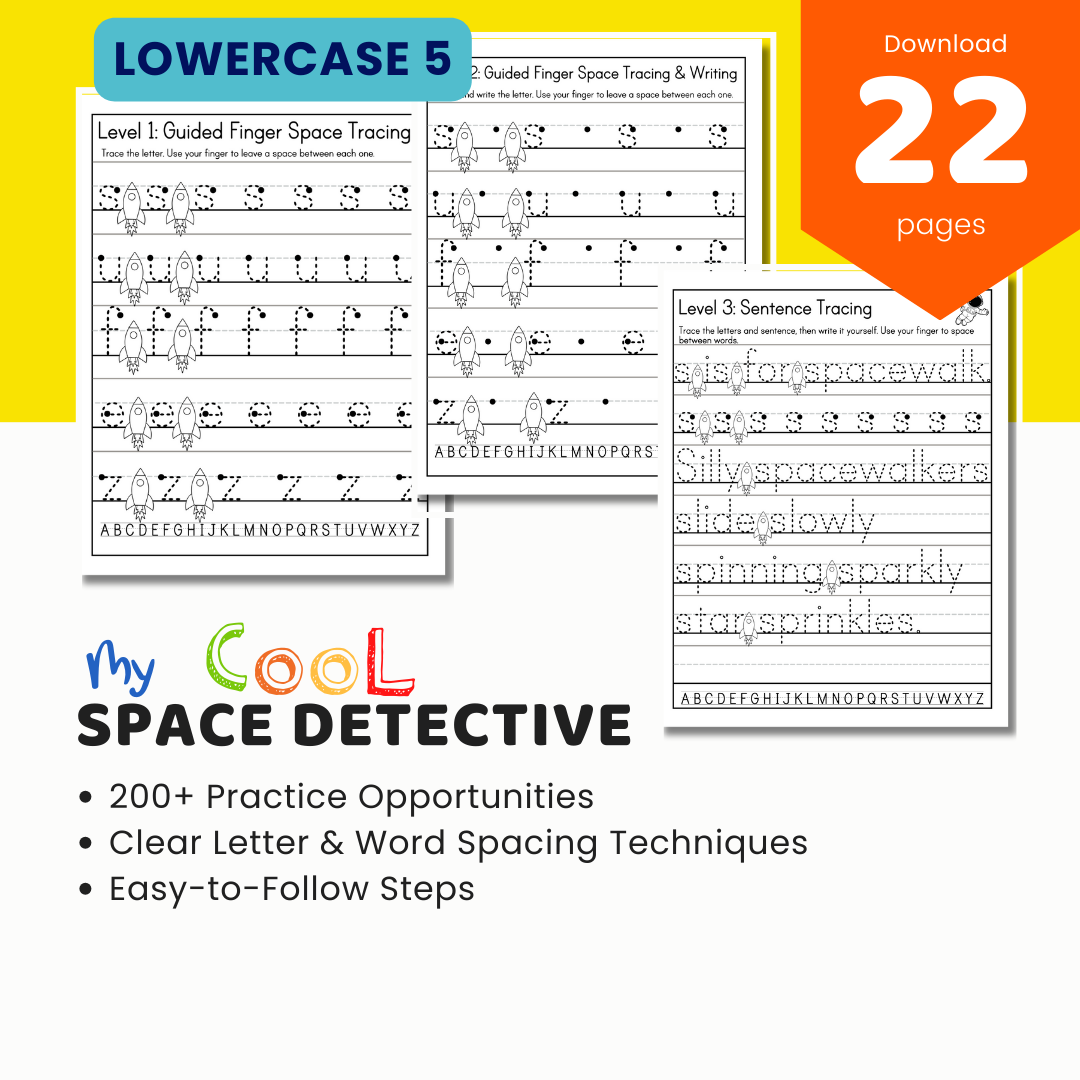 My Cool Space Detectives-Lowercase 5