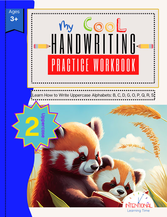 My Cool Handwriting Practice Workbook- Uppercase 2