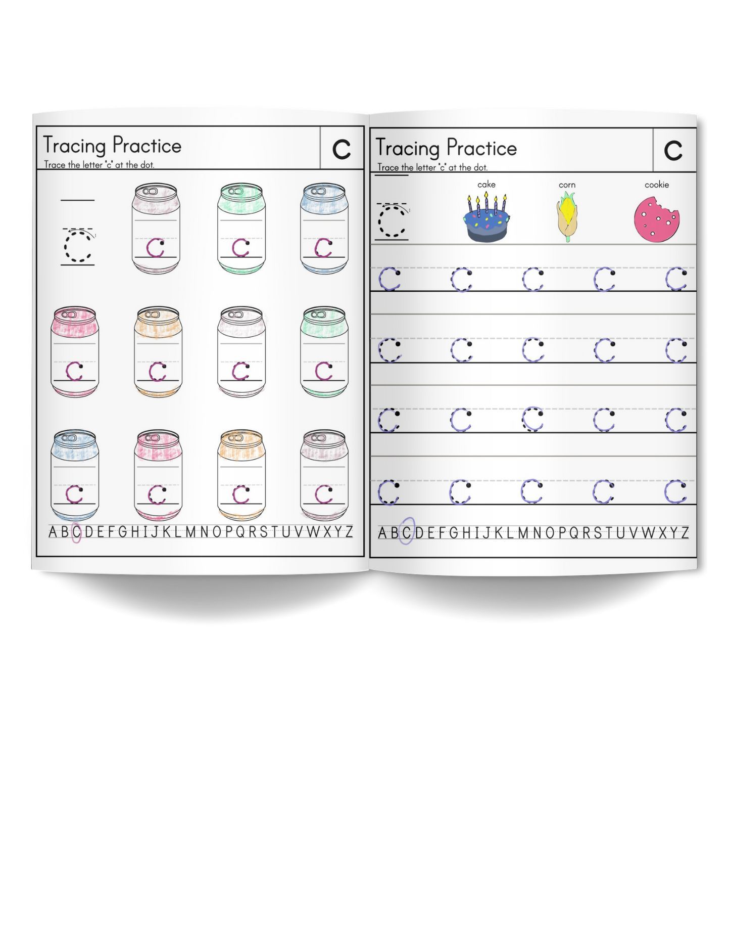 My Cool Handwriting Practice Workbook- Lowercase 2