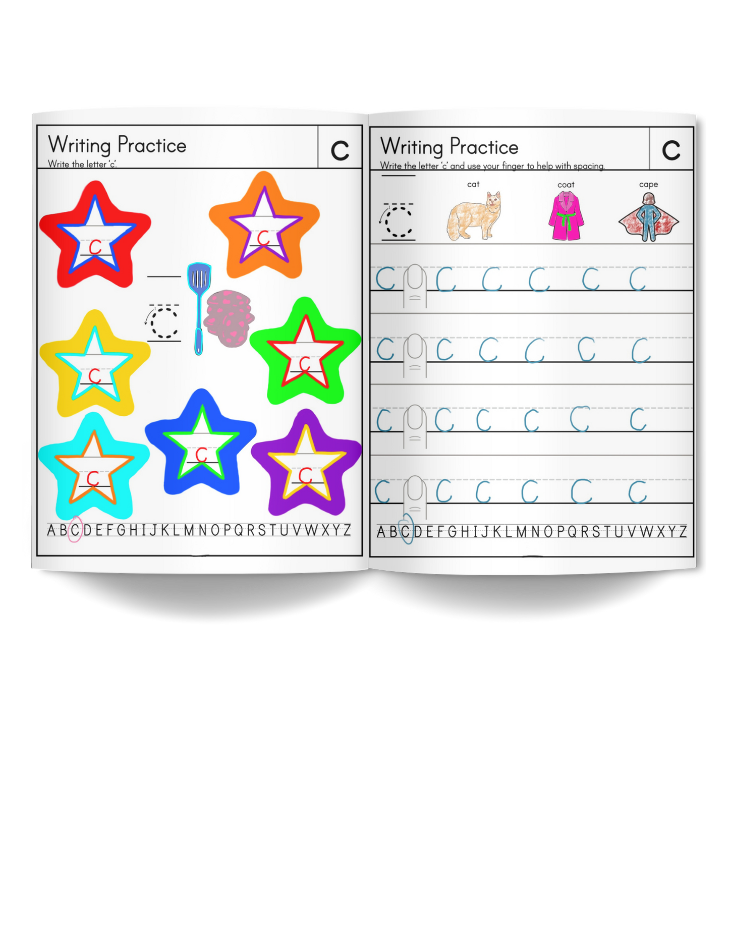 My Cool Handwriting Practice Workbook- Lowercase 2