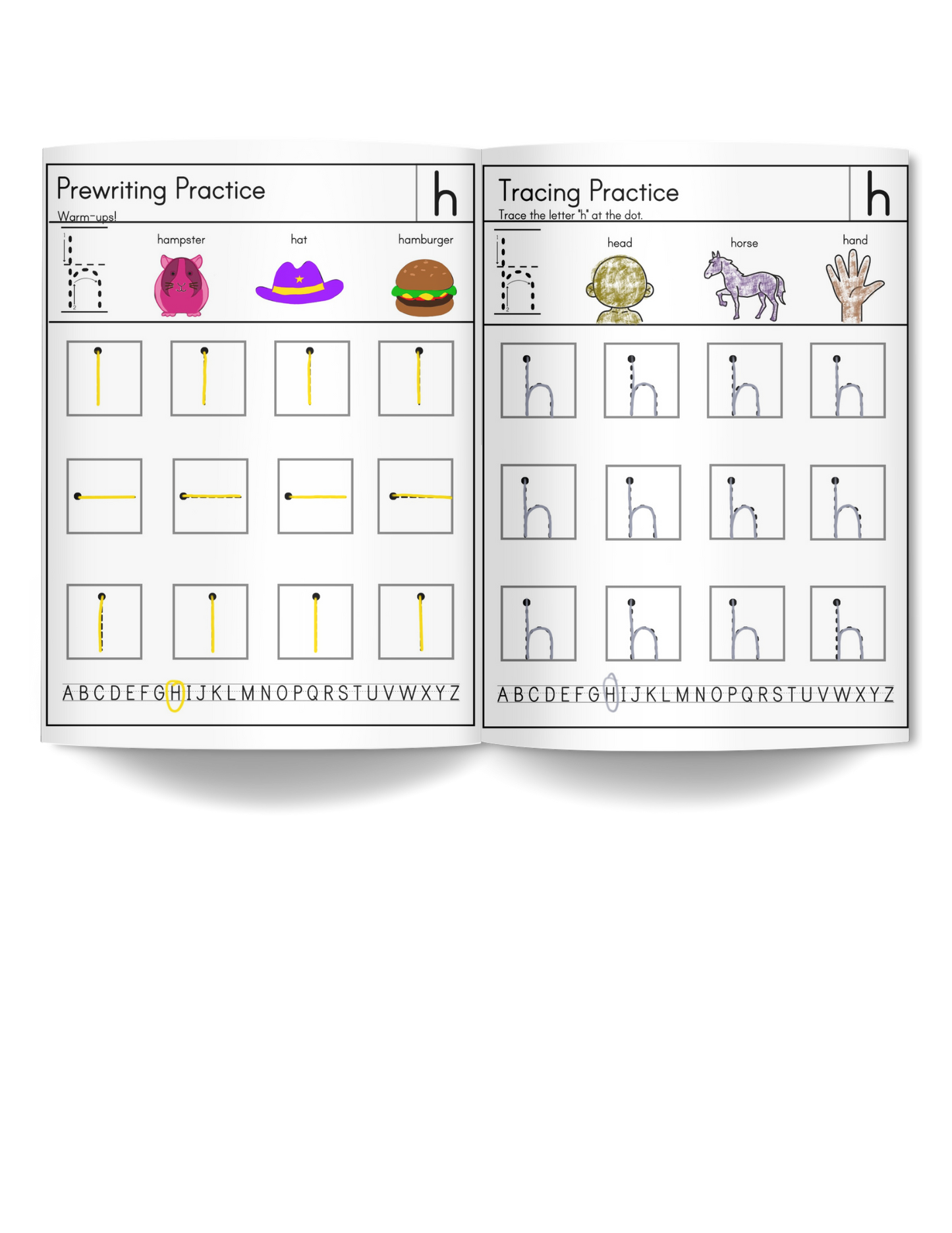 My Cool Handwriting Practice Workbook- Lowercase 3