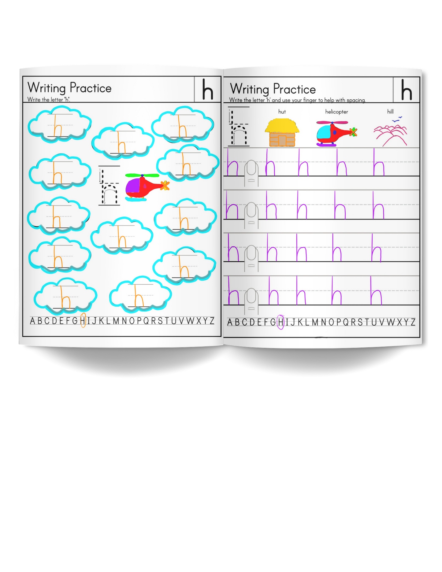 My Cool Handwriting Practice Workbook- Lowercase 3