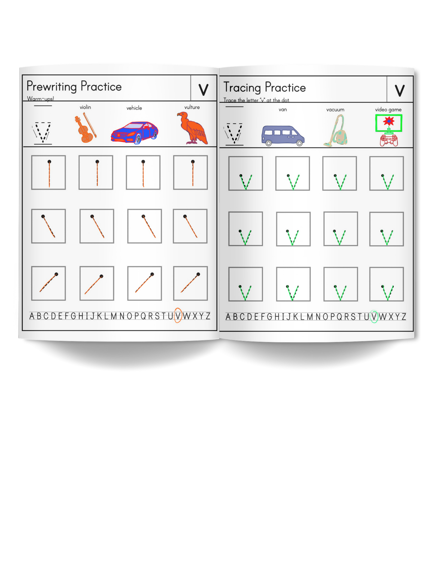 My Cool Handwriting Practice Workbook- Lowercase 4