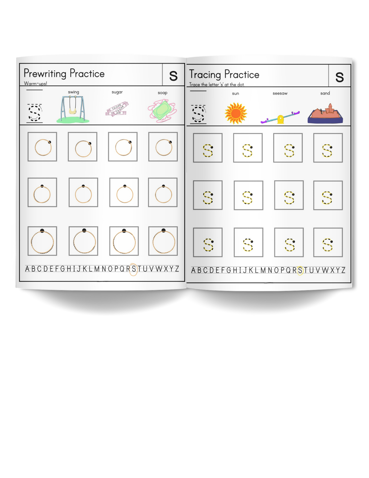 My Cool Handwriting Practice Workbook- Lowercase 5