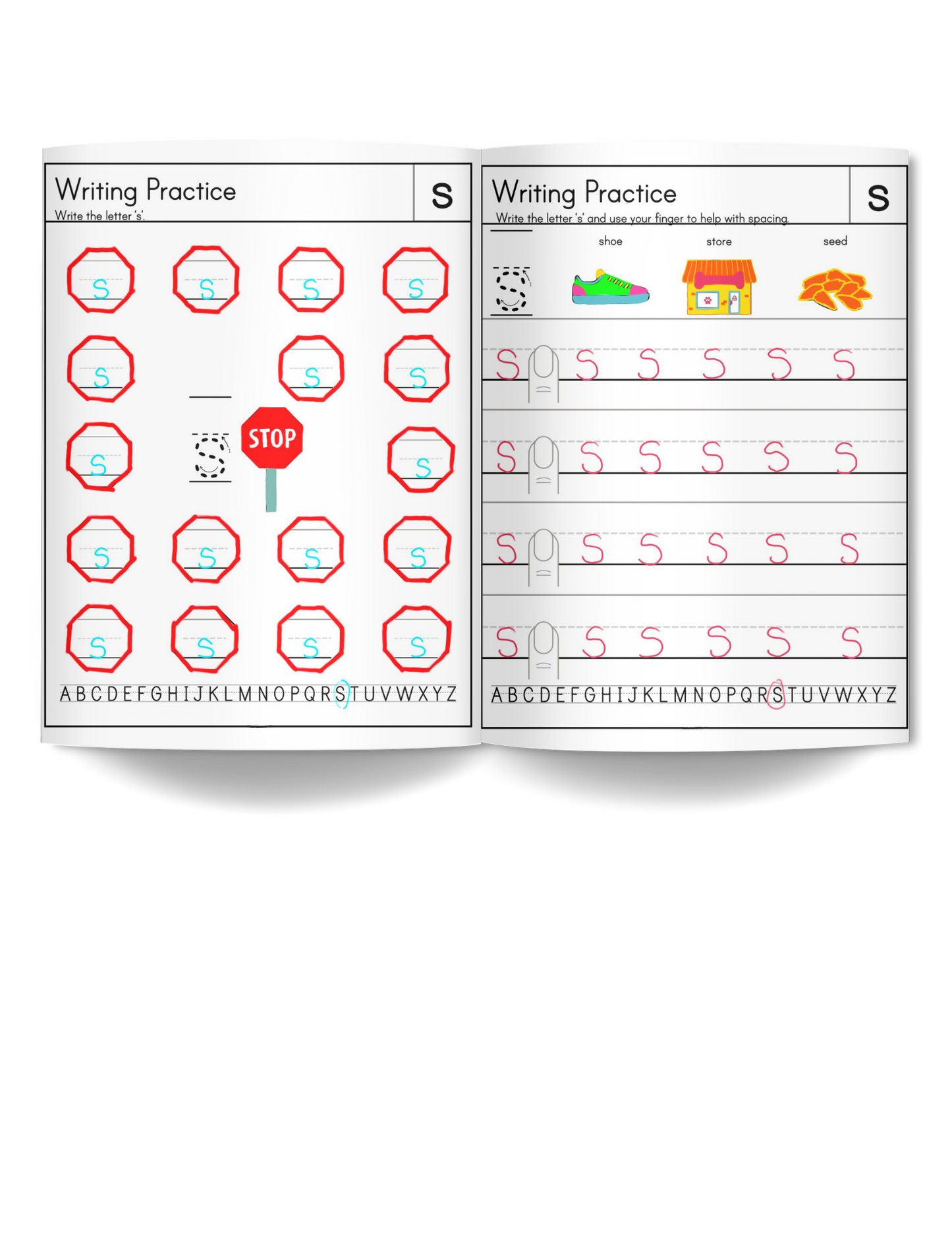 My Cool Handwriting Practice Workbook- Lowercase 5