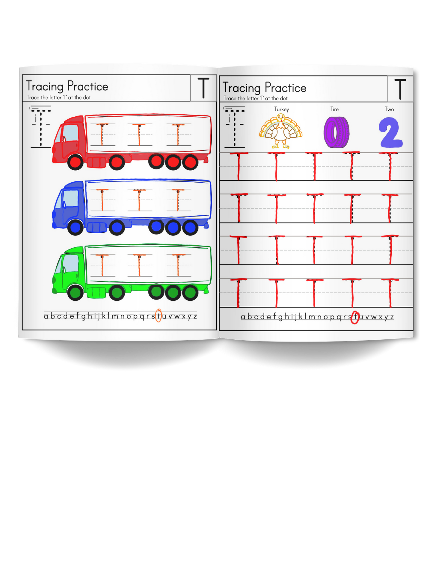 My Cool Handwriting Practice Workbook- Uppercase 1