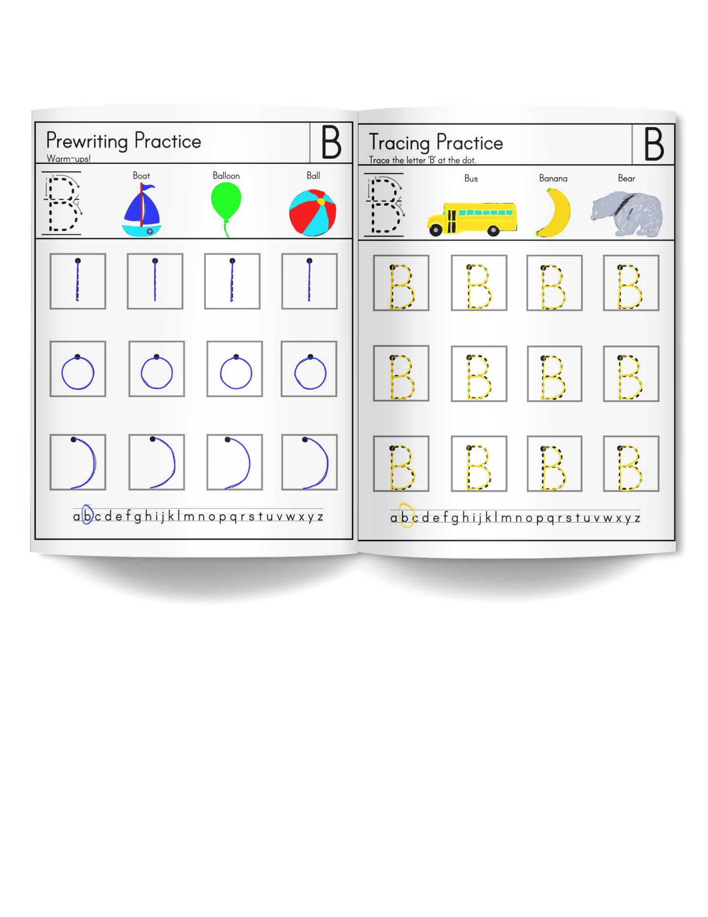 My Cool Handwriting Practice Workbook- Uppercase 2