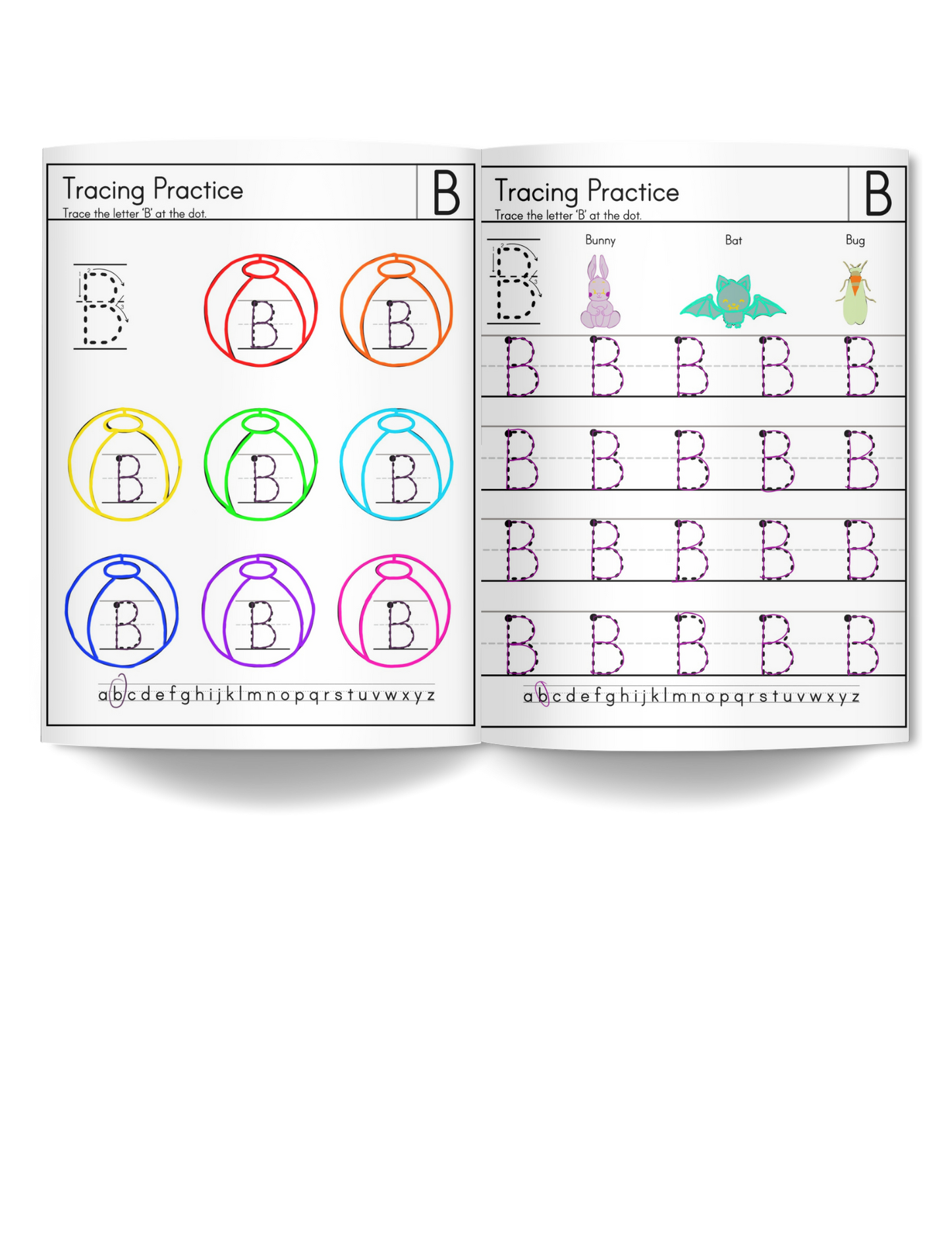 My Cool Handwriting Practice Workbook- Uppercase 2