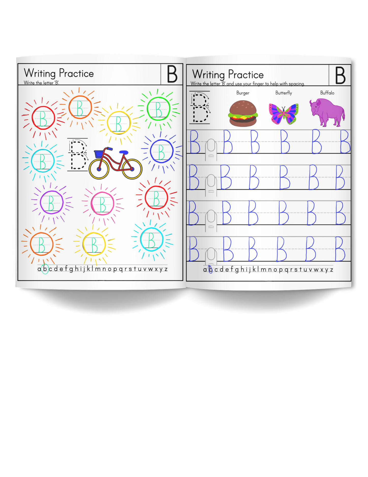 My Cool Handwriting Practice Workbook- Uppercase 2