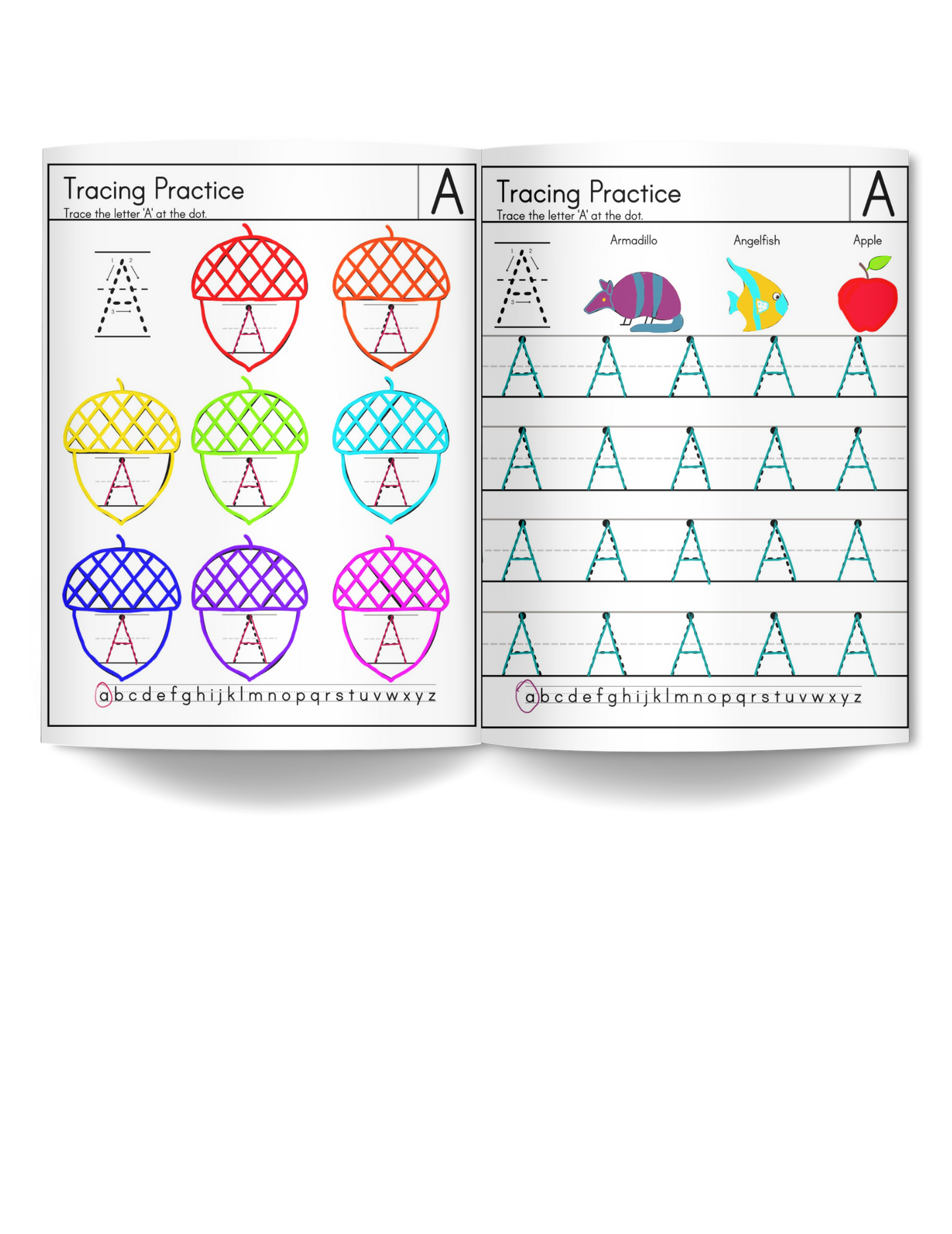 My Cool Handwriting Practice Workbook- Uppercase 3