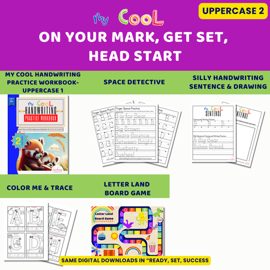 On Your Mark, Get Set, Head Start-Uppercase 2