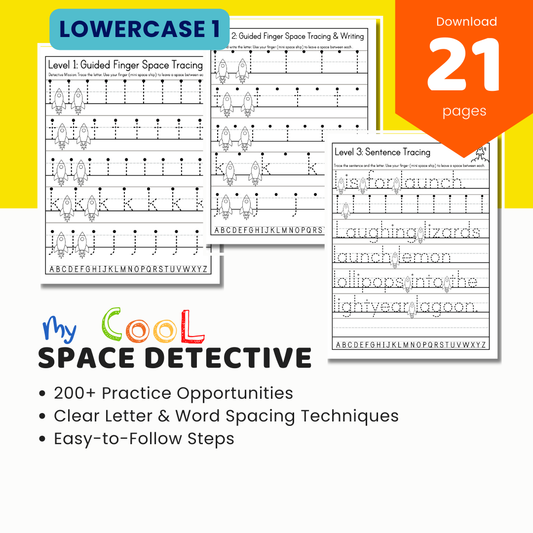 My Cool Space Detectives-Lowercase 1