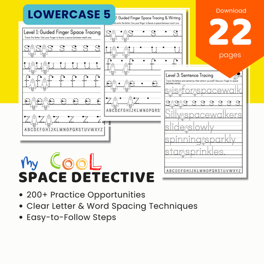 My Cool Space Detectives-Lowercase 5