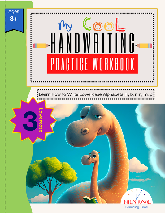 My Cool Handwriting Practice Workbook- Lowercase 3