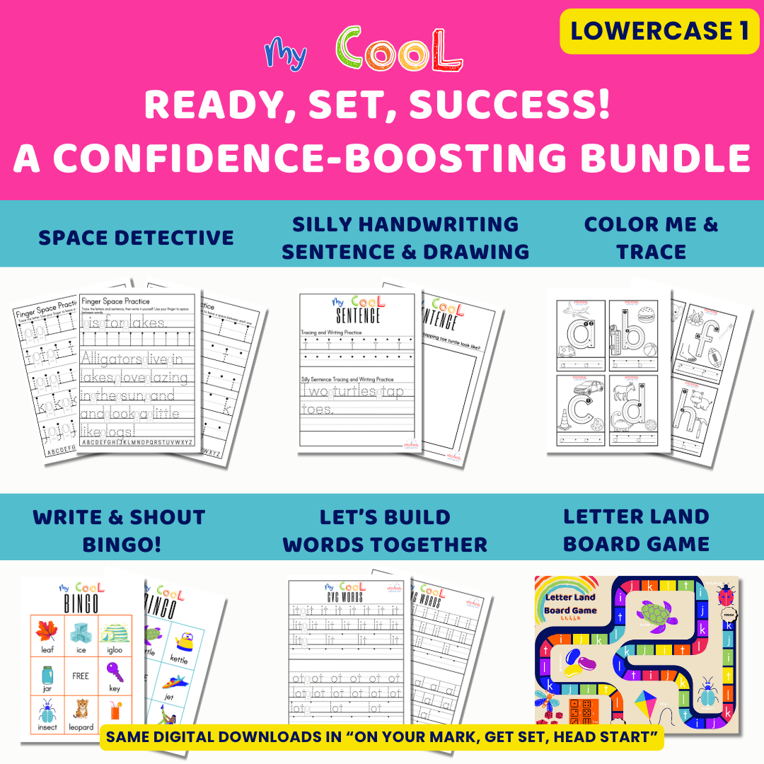 Ready, Set, Success!  A Confidence-Boosting Bundle-Lowercase 1