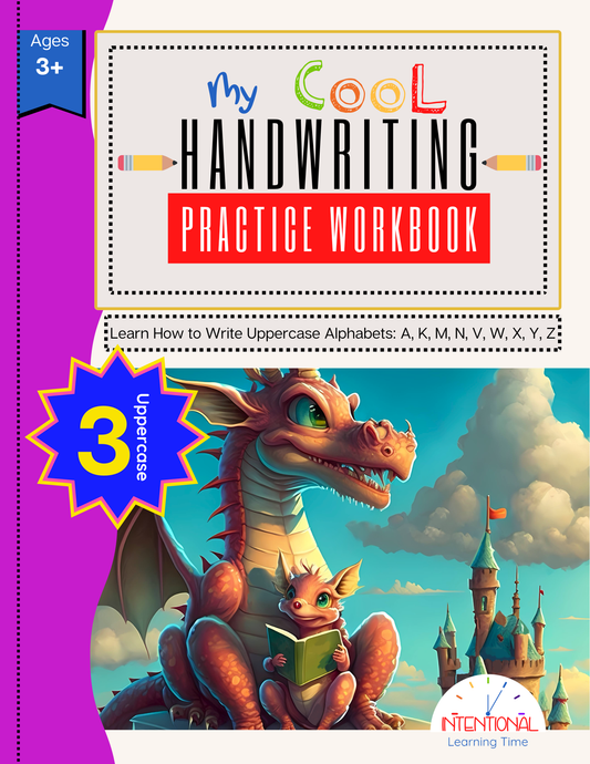 My Cool Handwriting Practice Workbook- Uppercase 3