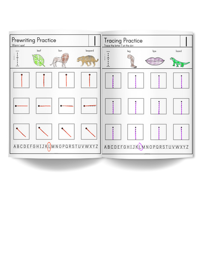 My Cool Handwriting Practice Workbook - Lowercase 1