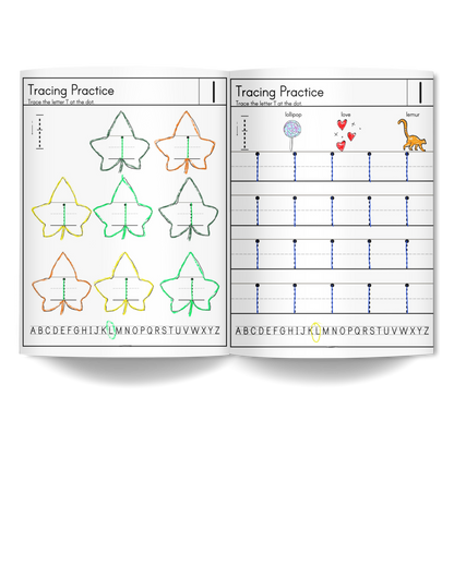 My Cool Handwriting Practice Workbook - Lowercase 1
