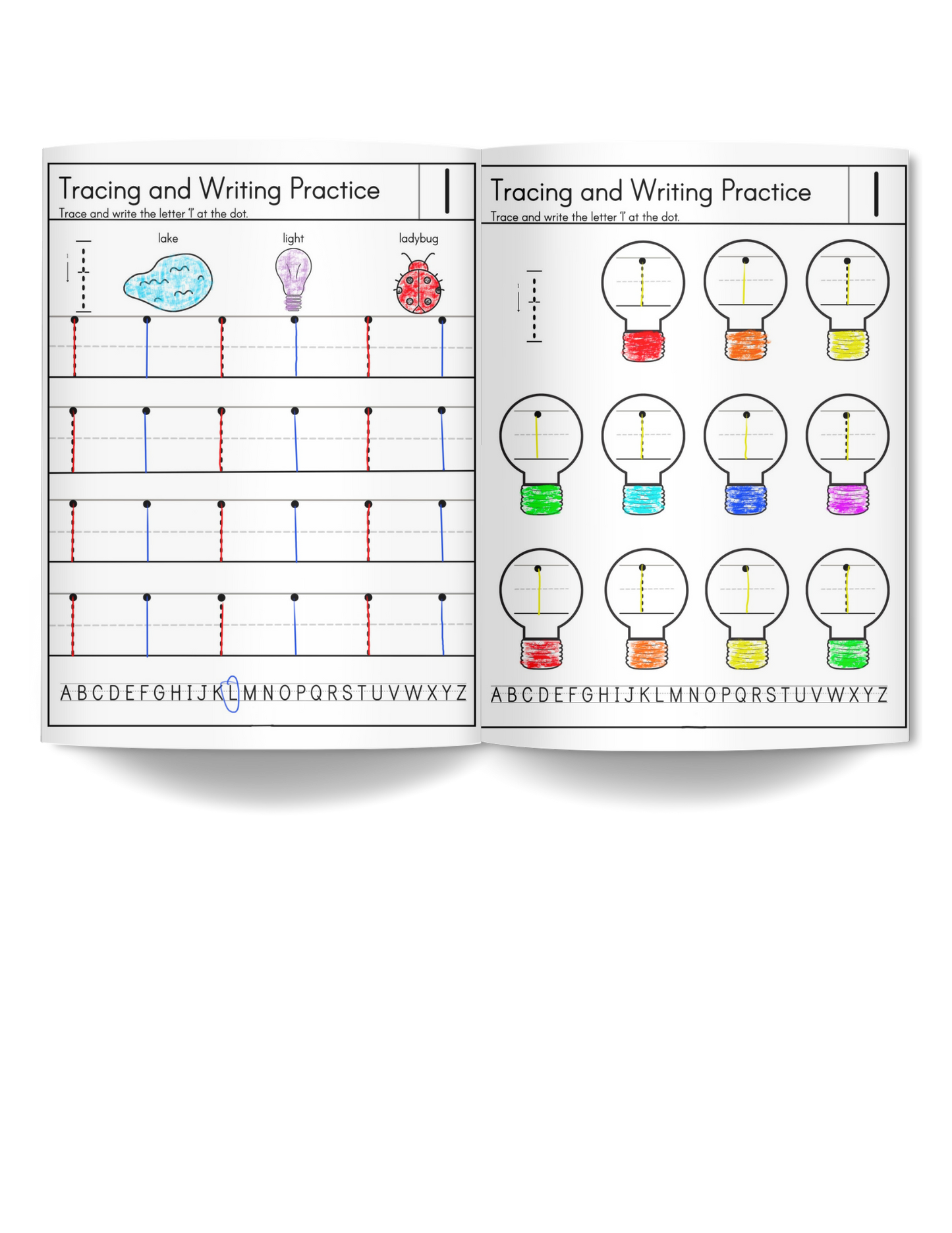My Cool Handwriting Practice Workbook - Lowercase 1