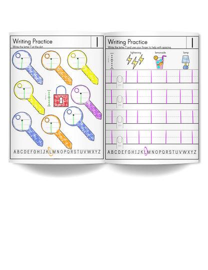My Cool Handwriting Practice Workbook - Lowercase 1