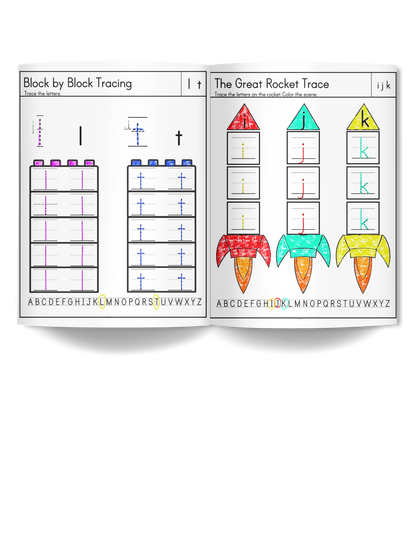 My Cool Handwriting Practice Workbook - Lowercase 1