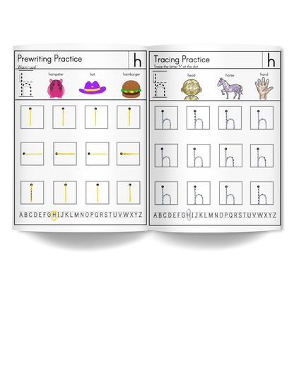 My Cool Handwriting Practice Workbook- Lowercase 3