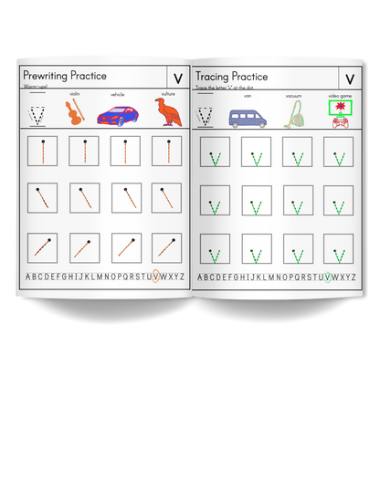 My Cool Handwriting Practice Workbook- Lowercase 4