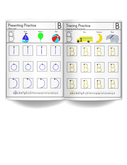 My Cool Handwriting Practice Workbook- Uppercase 2