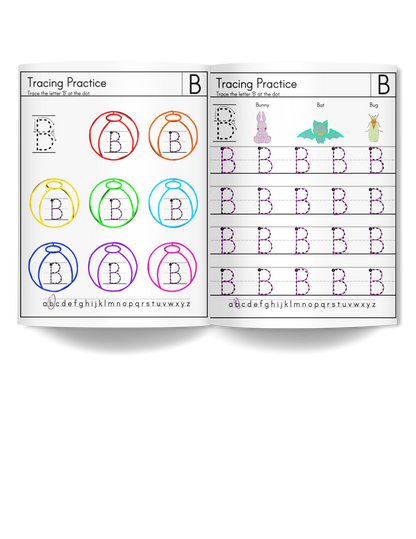 My Cool Handwriting Practice Workbook- Uppercase 2