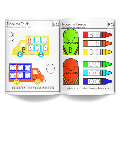 My Cool Handwriting Practice Workbook- Uppercase 2