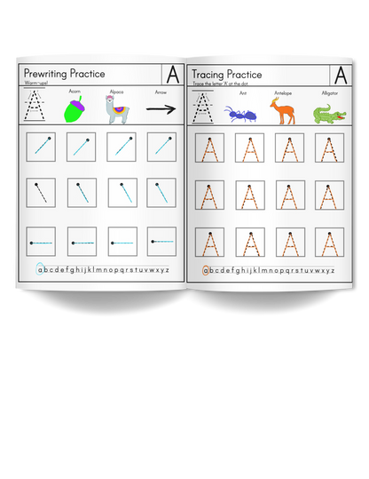 My Cool Handwriting Practice Workbook- Uppercase 3