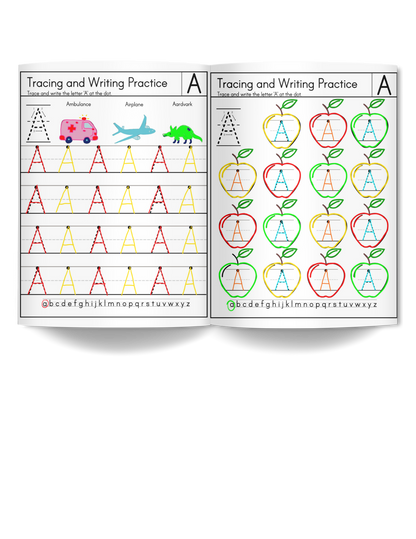 My Cool Handwriting Practice Workbook- Uppercase 3